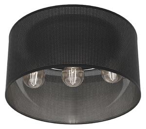 Lustră aplicată LOFT SHADE 3xE27/60W/230V neagră