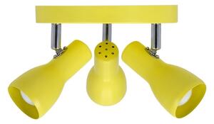 Spot PICARDO 3xE14/40W/230V galben