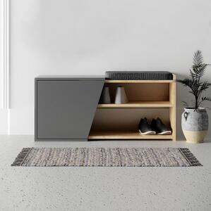 Pantofar FIONA 37x104 cm maro/antracit