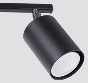 Spot LEMMI 2xGU10/40W/230V negru Sollux SL.1127