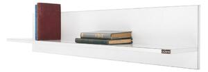 Raft de perete 25x120 cm alb