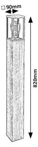 Lampă de exterior WALES 1xE27/60W/230V IP44 Rabalux 7197