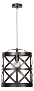 Lucide 31378/32/15 - Lampa suspendata CASTELLO 1xE27/60W/230V gri 32 cm