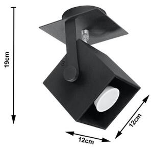 Lampă spot CEDRA 1 1xGU10/40W/230V negru