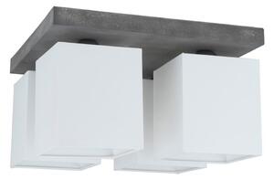 Spot-Light 2241436 - Plafonieră GREAT 4xE27/25W/230V
