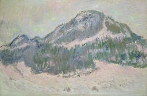 Claude Monet - Artă imprimată Mount Kolsaas, Norway, 1895, (40 x 26.7 cm)