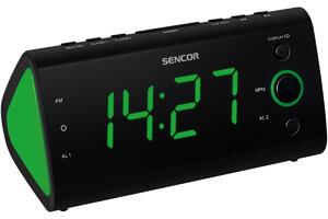 Ceas cu alarmă radio, Sencor SRC 170 GN verde