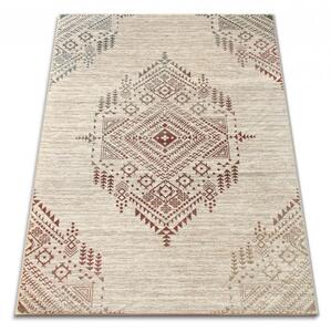 Covor Lily 30109 216, Model Dormitor Sufragerie, Crem Caramiziu 115 x 200