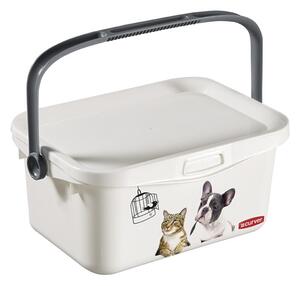 Cutie Curver Petlife 00363-C44, 11x18x26 cm, 3 l, alb