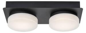 Plafonieră LED pentru baie ATTICHUS 2xLED/5,5W/230V IP44 Rabalux 75002
