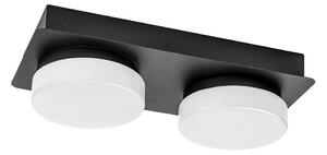 Plafonieră LED pentru baie ATTICHUS 2xLED/5,5W/230V IP44 Rabalux 75002