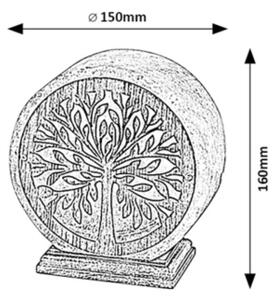 Lampă de masă IGDRASIL 1xE14/15W/230V Rabalux 76009