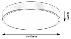 Rabalux 71037 - Plafonieră LED TESIA LED/36W/230V 3000K