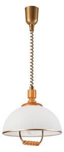 Lustr rabatabil RAMONA 1xE27/60W/230V bej-maro