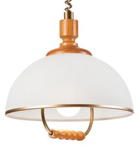 Lustr rabatabil RAMONA 1xE27/60W/230V bej-maro