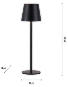 Leuchten Direkt19250-18-LED Lampă de exterior reîncărcabilă EURIA LED/3W/5V IP54