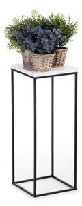 Suport de flori BASICLOFT 60x24 negru/alb