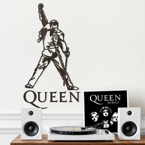 DUBLEZ | Tablou din lemn Queen - Freddie Mercury
