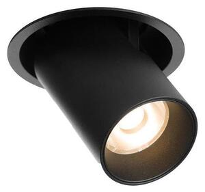 Plafonieră LED încastrată HIDE LED/20W/230V CRI 90 neagră LED2