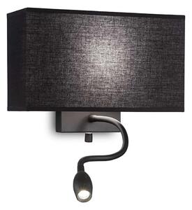Ideal Lux - Lampă flexibilă LED HOTEL 1xE27/60W/230V + LED/1,5W/230V