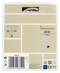 Paulmann 93849 - LED-GU10/4,5W/230V Lampă încastrată PREMIUM LINE 230V