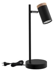 Lampă de masă LAGOS 1xGU10/15W/230V negru/maro