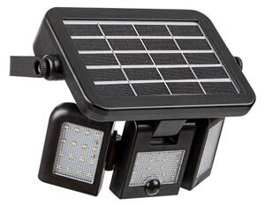 Proiector LED solar cu senzor LIHULL LED/9,6W/3,7V IP44 Rabalux 77020