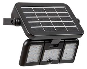 Proiector LED solar cu senzor LIHULL LED/9,6W/3,7V IP44 Rabalux 77020