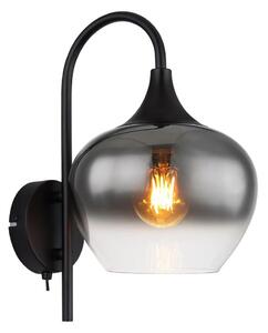 Lampă de perete MAXY 1xE27/40W/230V negru Globo 15548W
