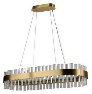 Lustră LED de cristal dimabilă pe cablu LED/45W/230V + telecomandă
