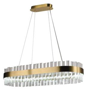 Lustră LED de cristal dimabilă pe cablu LED/45W/230V + telecomandă