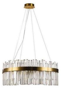 Lustră LED de cristal dimabilă pe cablu LED/80W/230V + telecomandă