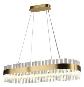 Lustră LED de cristal dimabilă pe cablu LED/45W/230V + telecomandă