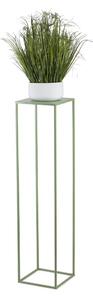 Suport de flori 100x24 cm verde închis