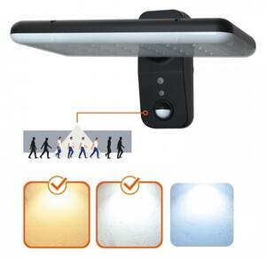 Aplica solară de perete cu LED PHOENIX LED/15W/3,2V 3000/4000K IP65 6000 mAh