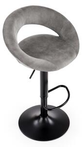 Scaun de bar 100x48 cm gri/antracit