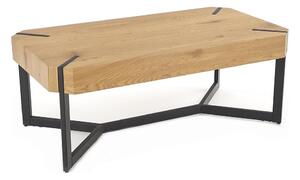 Măsuță de cafea LAVIDA 43x110 cm stejar auriu/negru