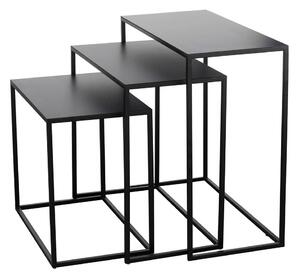 SET 3x măsuță laterală Eglo 424005 TOZAWA negru