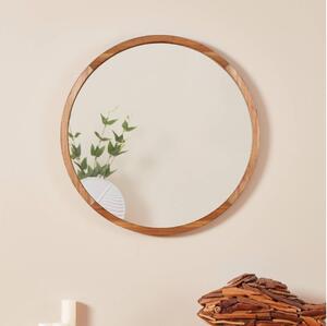 Oglindă de perete Eglo 425038 BANI d. 70 cm maro