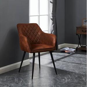 Scaun de sufragerie Eglo 424708 MASANTOL 81,5x63 cm maro