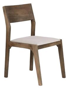 Scaun de sufragerie Eglo 424959 CALAMBA 84x55 cm maro/crem