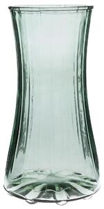Vază de sticlă Olge, verde, 23,5 x 12,5 cm