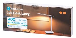 Lampă LED dimabilă de masă Aigostar LED/5W/5V 3000-6500K alb/negru