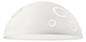 Abajur de rezervă din sticlă SFERA E27 140x300 mm alb