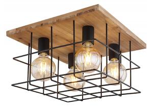 Lustră aplicată MERRIL 4xE27/60W/230V Globo 15530-4D