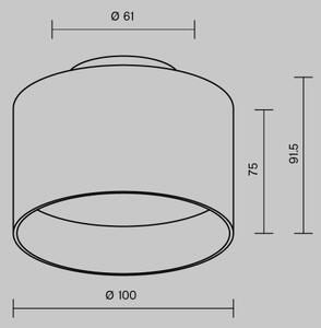 Spot LED Maytoni C009CW-L12B PLANET LED/12W/230V