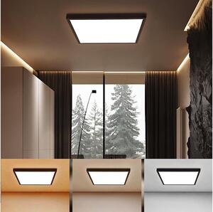Plafonieră LED pentru baie Brilagi FRAME LED/50W/230V 3000/4000/6000K IP44 negru