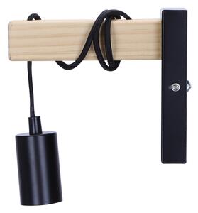Aplică Aigostar 1xE27/60W/230V maro/negru
