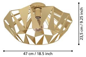 Plafonier Eglo 43908 CARLTON 1xE27/60W/230V