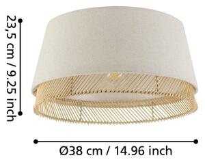 Plafonieră Eglo 43974 TABLEY 1xE27/40W/230V